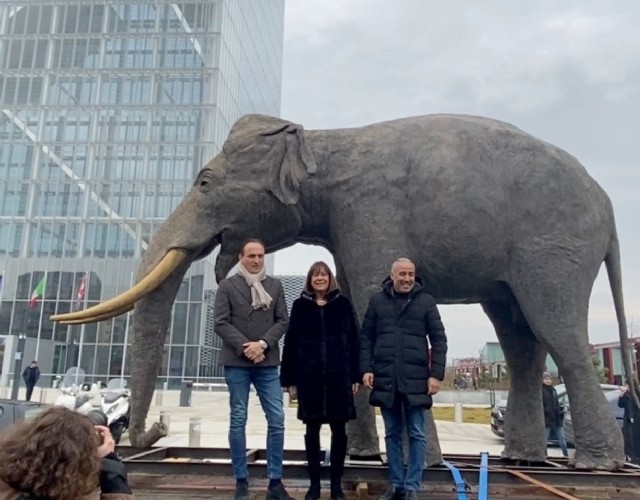 L’elefante Fritz annuncia la riapertura del Museo Regionale di Scienze Naturali
