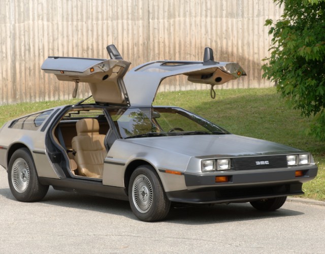 La DeLoreanDMC-12  di “Ritorno al futuro” in mostra al Museo dell’automobile di Torino