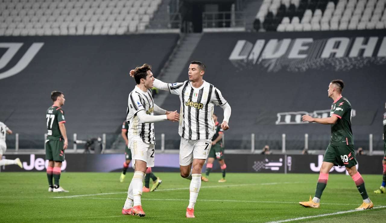 Juve-Crotone 3-0: bianconeri belli e vincenti. Scudetto di nuovo nel mirino