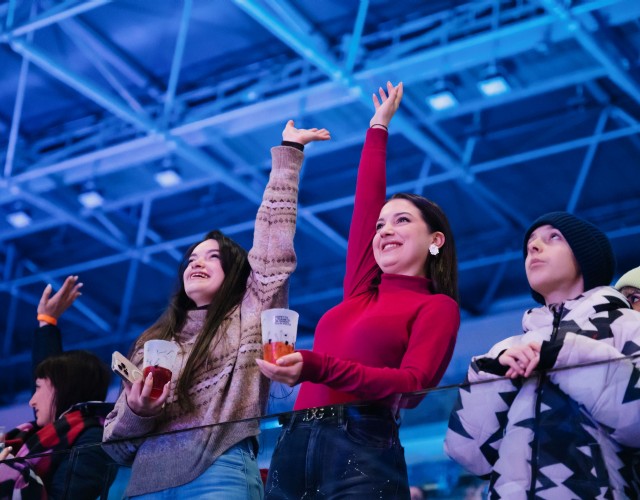 Charlène Guignard e Marco Fabbri protagonisti di Club Silencio on Ice al Palavela