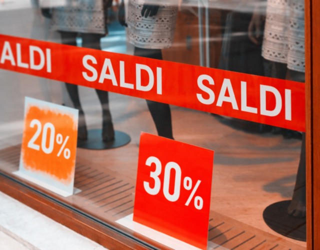 Tutto pronto in Piemonte per i saldi di fine stagione: si parte sabato 3 gennaio