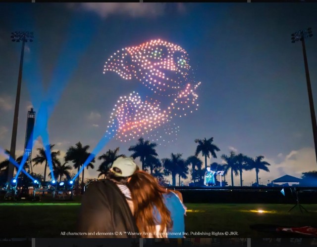 DroneArt Show: Harry Potter magicamente  in scena all’Ippodromo di Vinovo