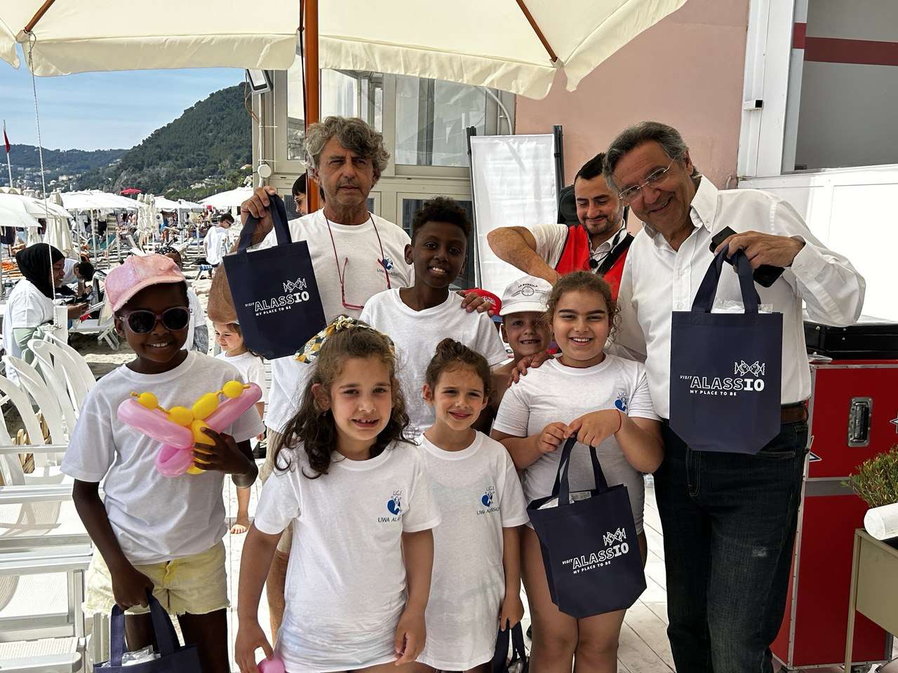 Un giorno al mare per i piccoli del Regina Margherita con UWA, Ugi Weekend ad Alassio