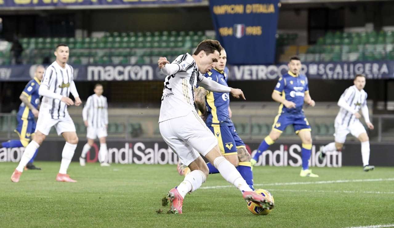 Verona-Juve 1-1: un punticino che ridimensiona le ambizioni scudetto