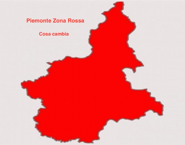 Piemonte Zona Rossa: da domani o da lunedì fino a Pasqua? Indice Rt a 1,41