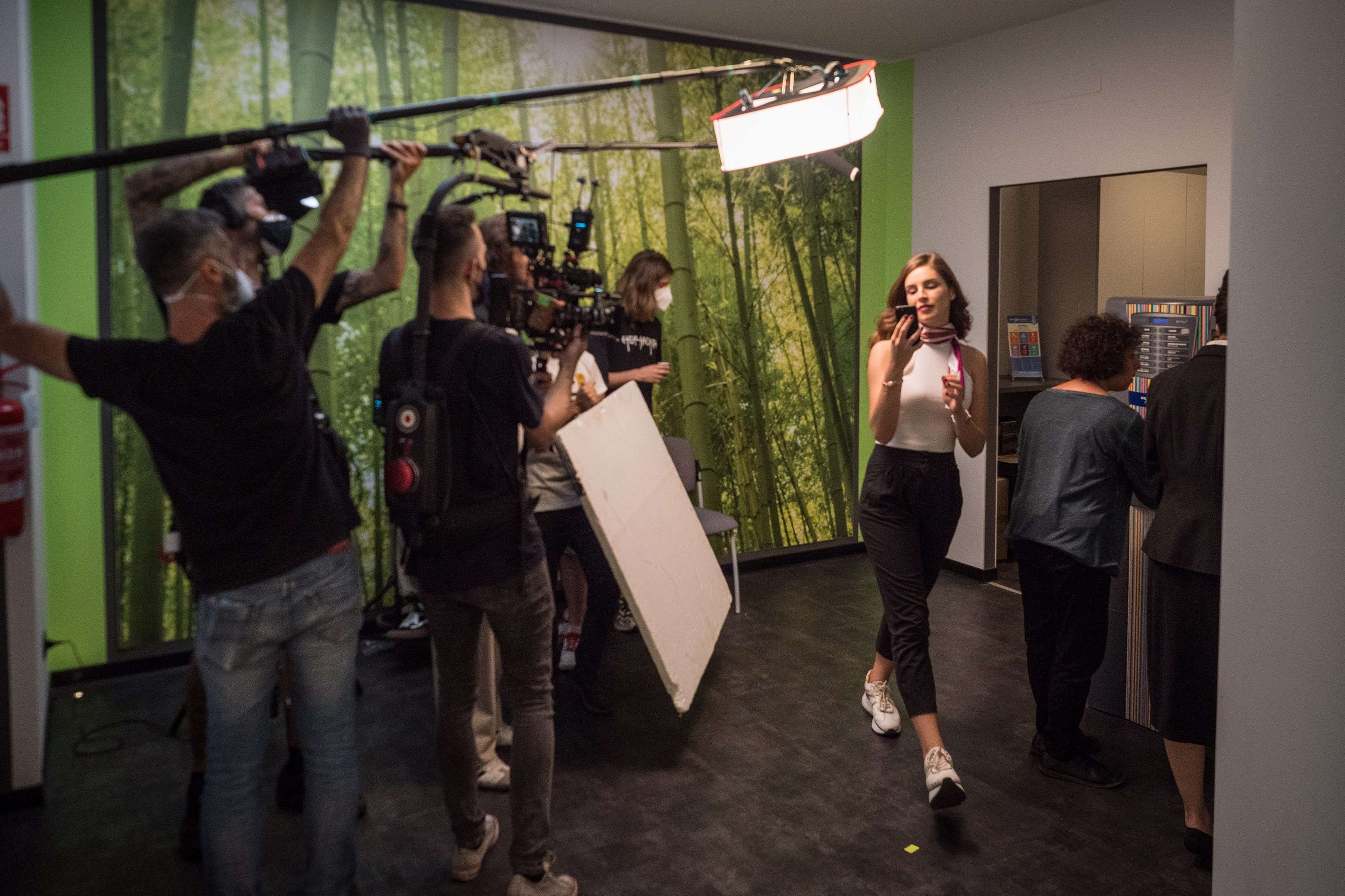 Miss Italia Piemonte 2015 sul set di un cortometraggio a Torino