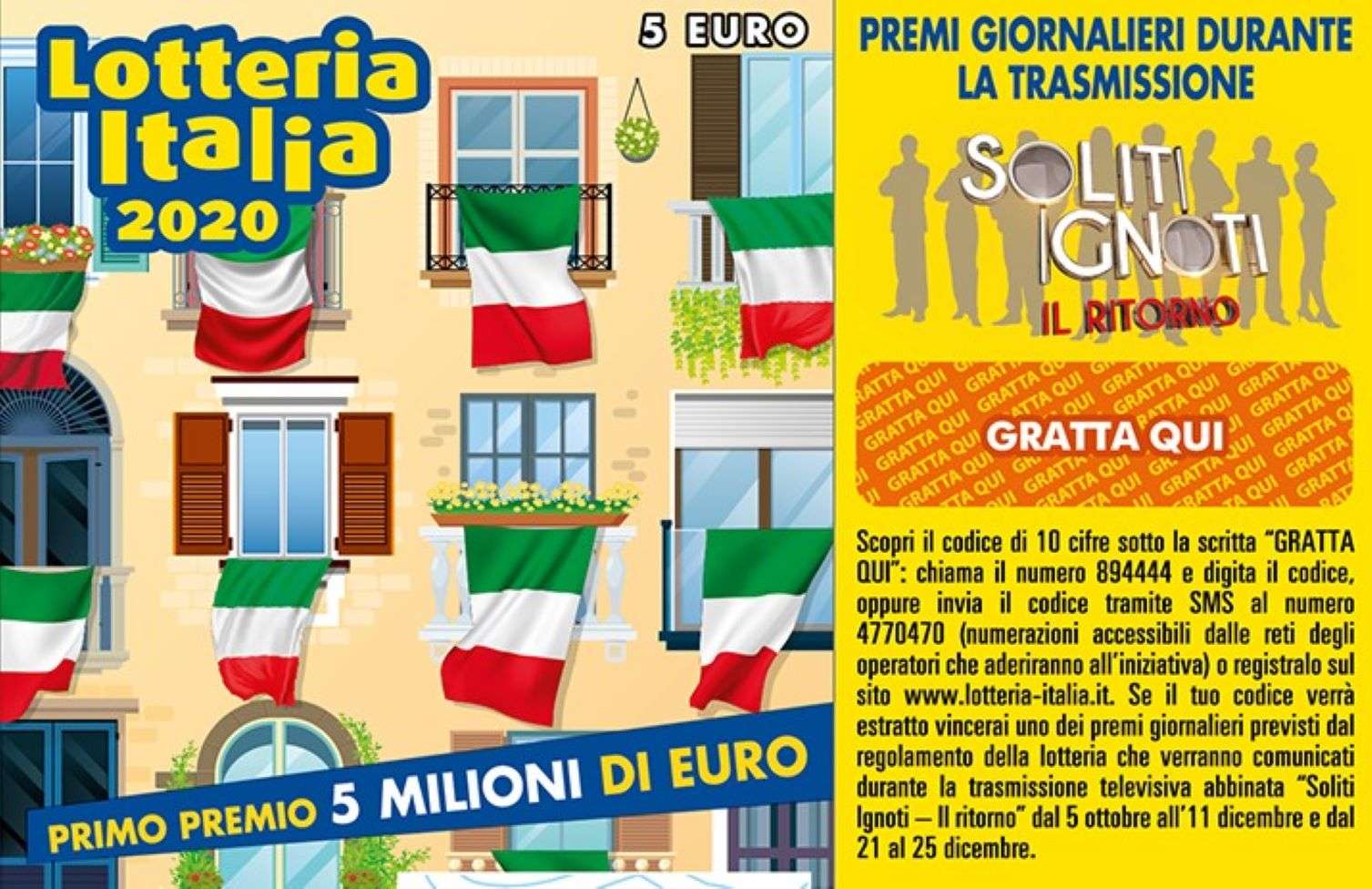 Biglietti della lotteria, a Torino venduti 250mila tagliandi