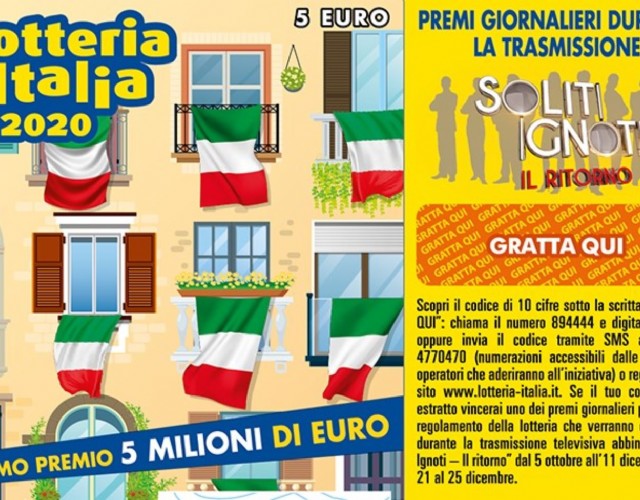 Biglietti della lotteria, a Torino venduti 250mila tagliandi