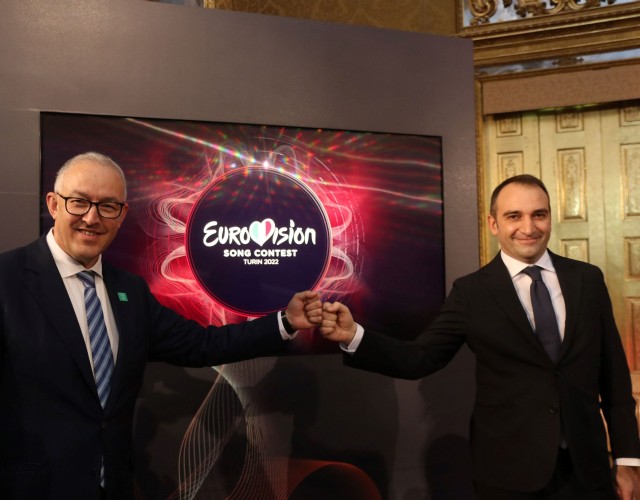Eurovision, ecco il passaggio di consegne fra i sindaci Ahmed Aboutaleb e Stefano Lo Russo