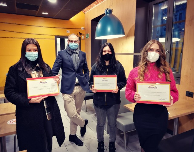 McDonald’s premia cinque giovani studenti dipendenti di Torino
