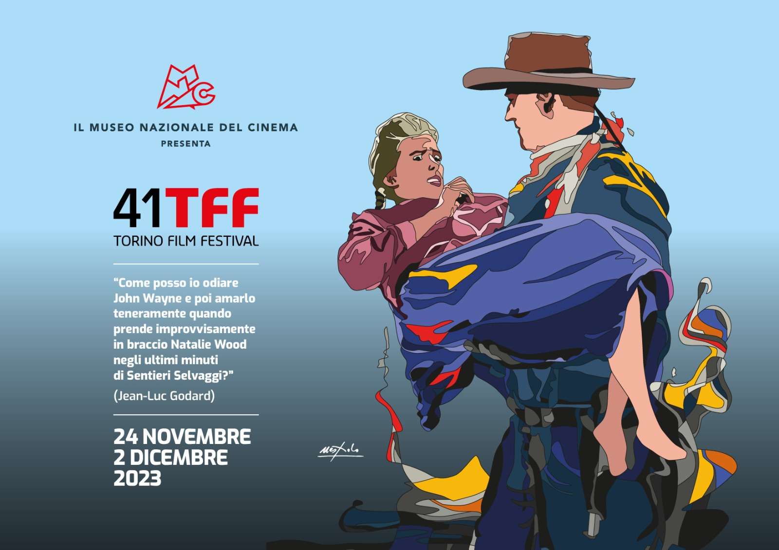 Ugo Nespolo firma l’immagine guida del prossimo Torino Film Festival