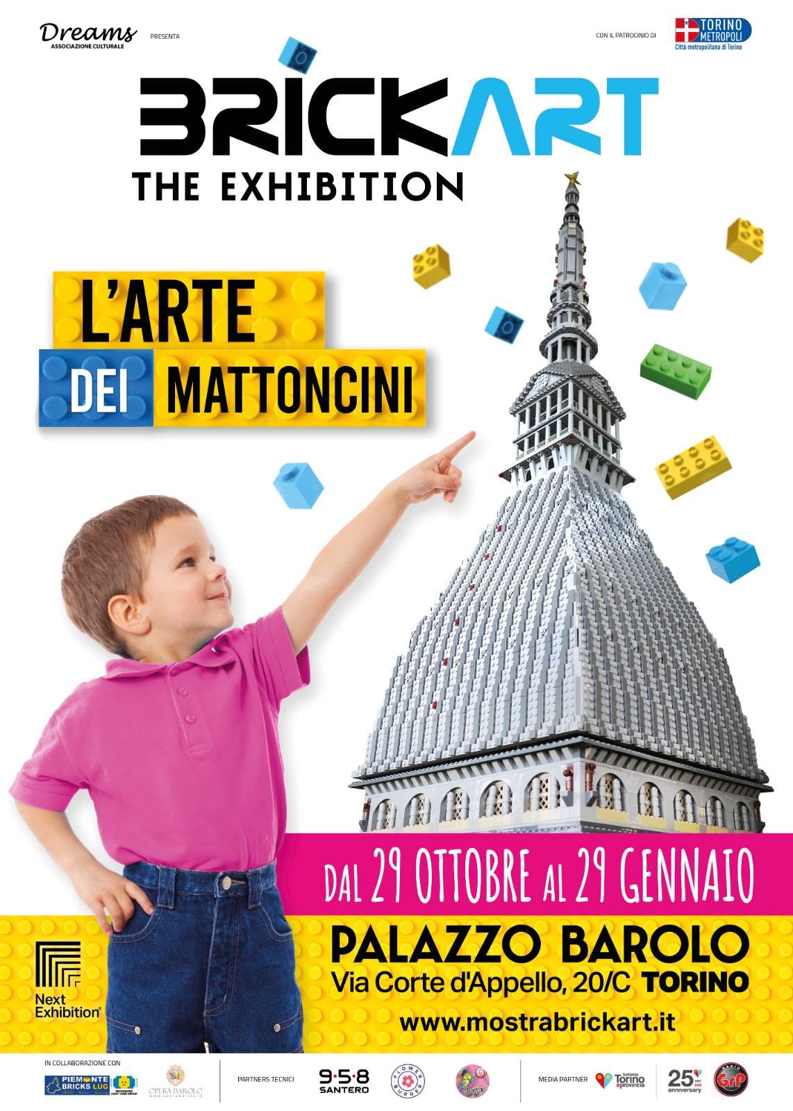 A Palazzo Barolo la mostra con i fantastici mattoncini di Brick Art