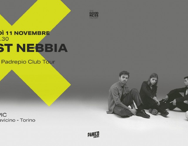 I Post Nebbia con Entropia Padrepio Club Tour arrivano a Torino