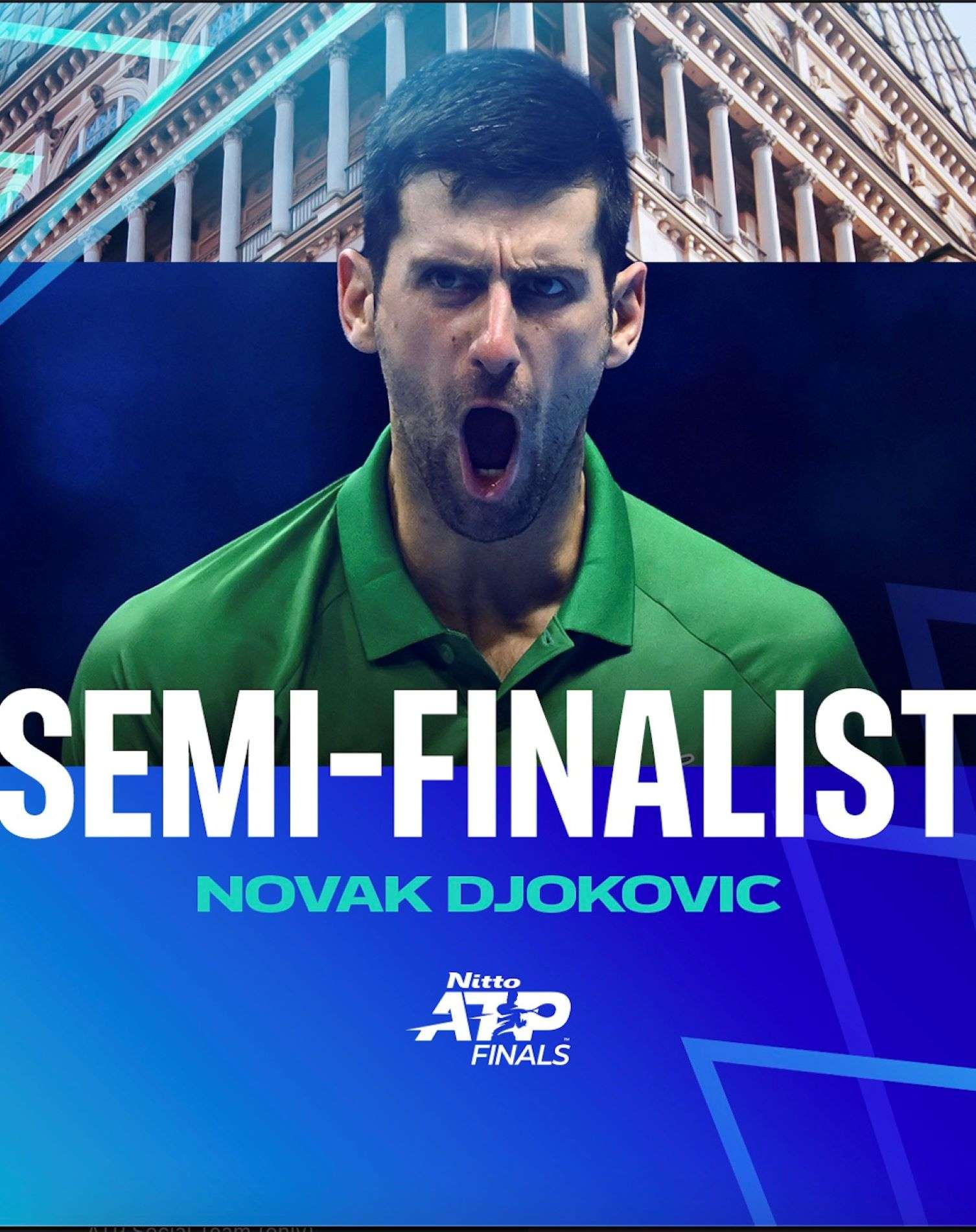 Djokovic, il fenomeno, batte Andrey Rublev e vola dritto in semifinale