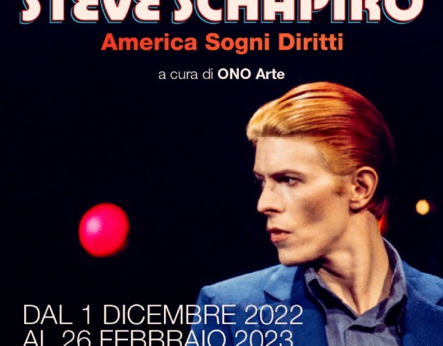 Dal 1° dicembre la mostra su David Bowie con le fotografie di Steve Shapiro