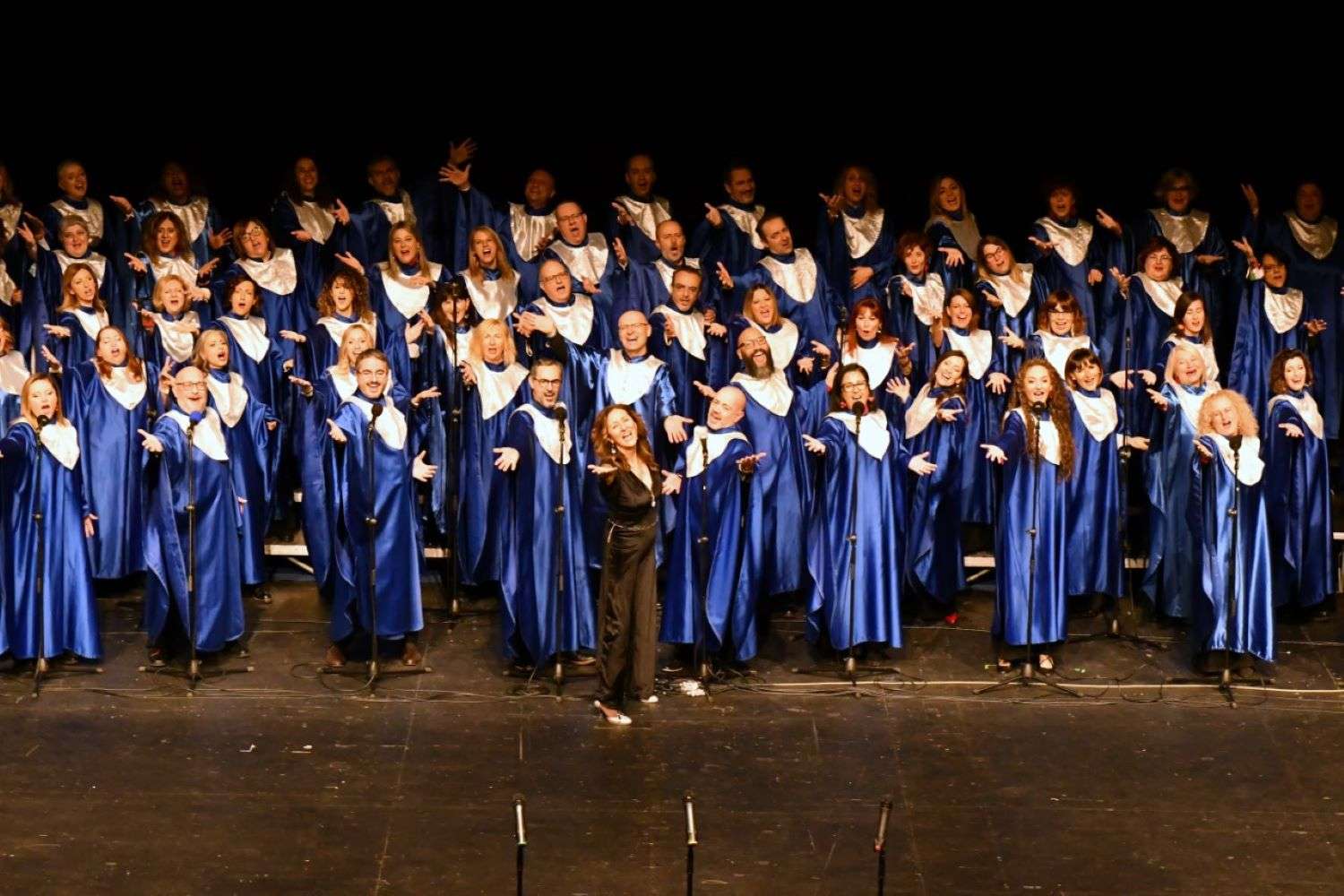 Free Voices Gospel Choir del Gospel in concerto per CNA Torino