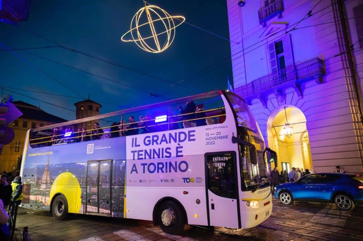 Il tennis accende Torino con un mare di eventi dedicati alle Nitto Atp Finals