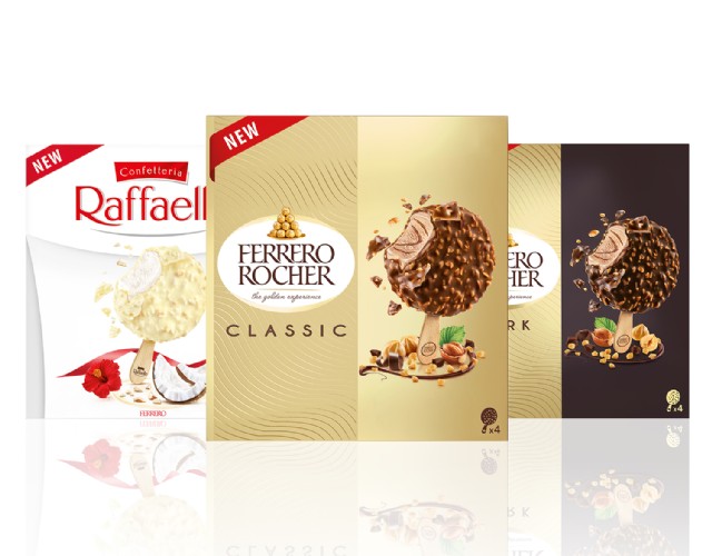 Il Gruppo Ferrero affronta una nuova sfida: entrare nel mondo dei gelati confezionati