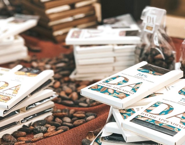 Il maestro cioccolatiere Davide Appendino ricomincia dal laboratorio di suo nonno