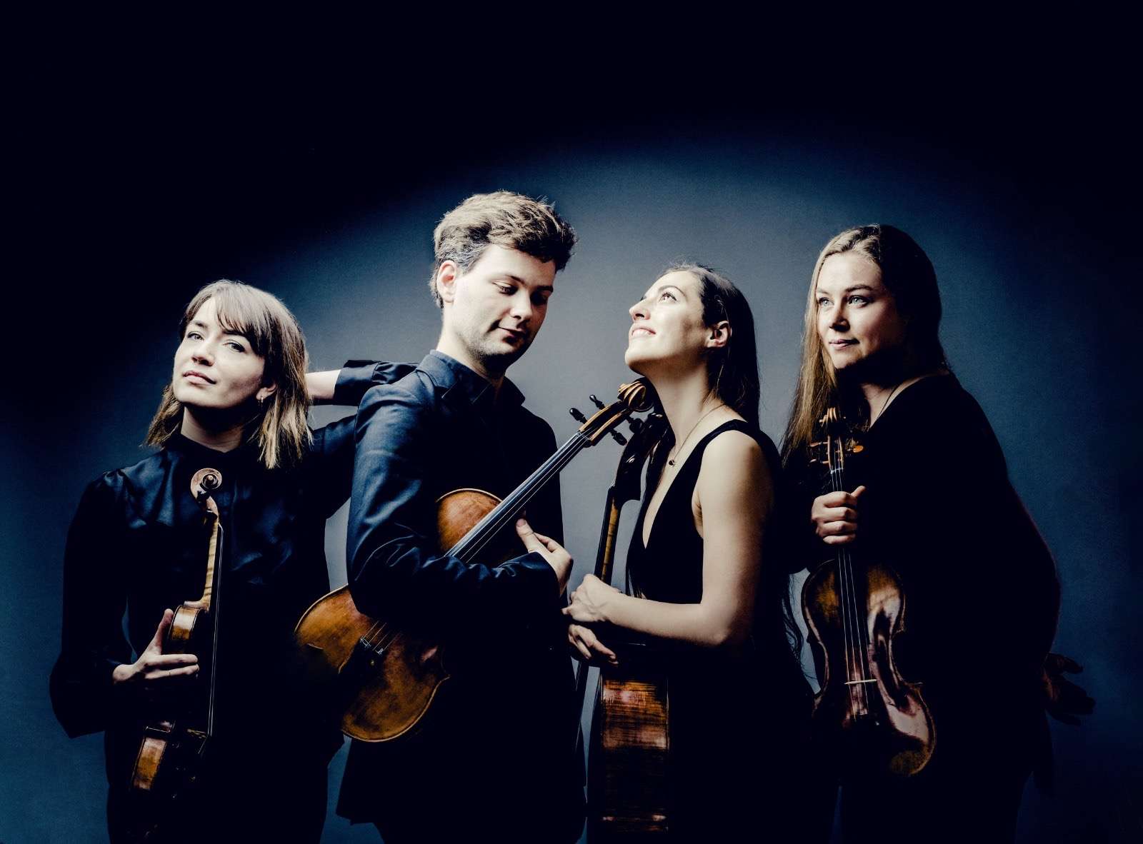 I fenomeni Barbican Quartet in concerto sul palco dell’Auditorium Agnelli