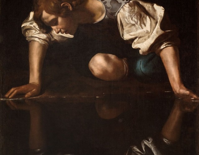 Narciso, il capolavoro di Caravaggio in mostra al Castello di Rivoli