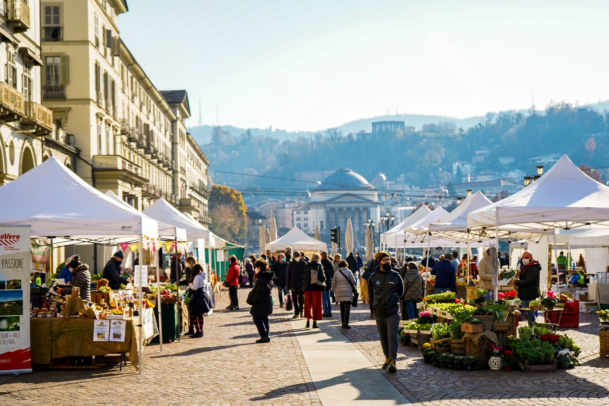 Agriflor, un successo in piazza Vittorio e a febbraio si ripete