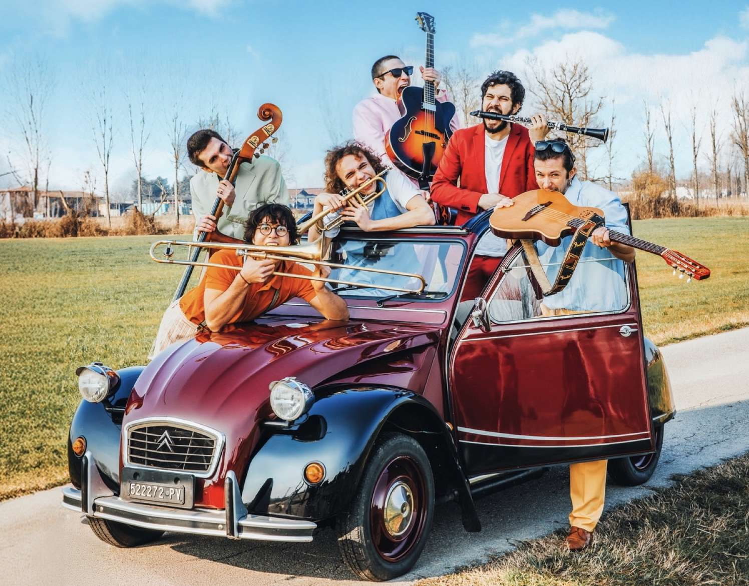 I Patagarri tornano dal vivo all’Hiroshima Mon Amour con la loro miscela gipsy jazz