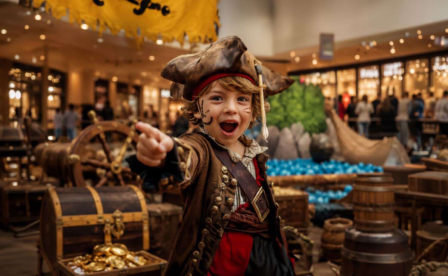 Il Porto dei Pirati esiste davvero, si trova all’Area 12 Shopping Center