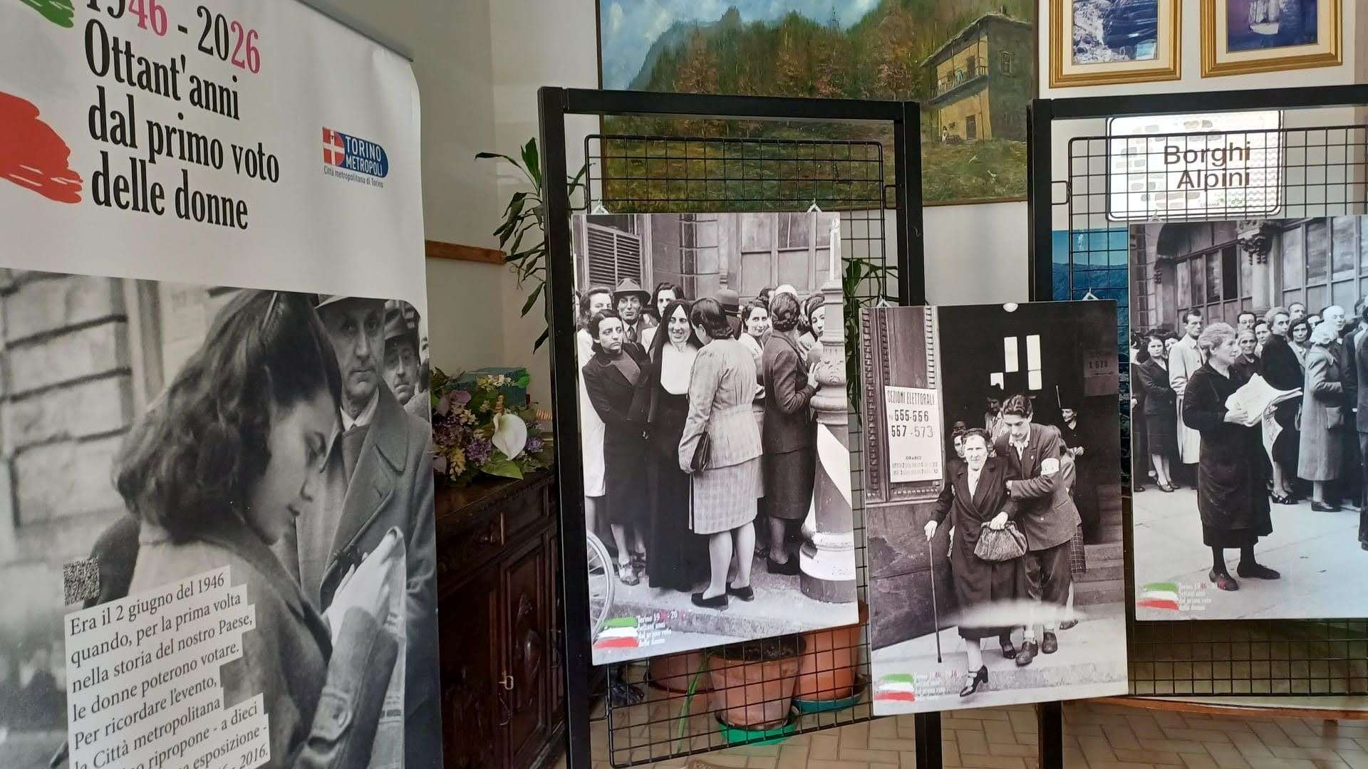 Torino 1946 - 2026: gli 80 anni del voto delle donne” approda a Sestriere