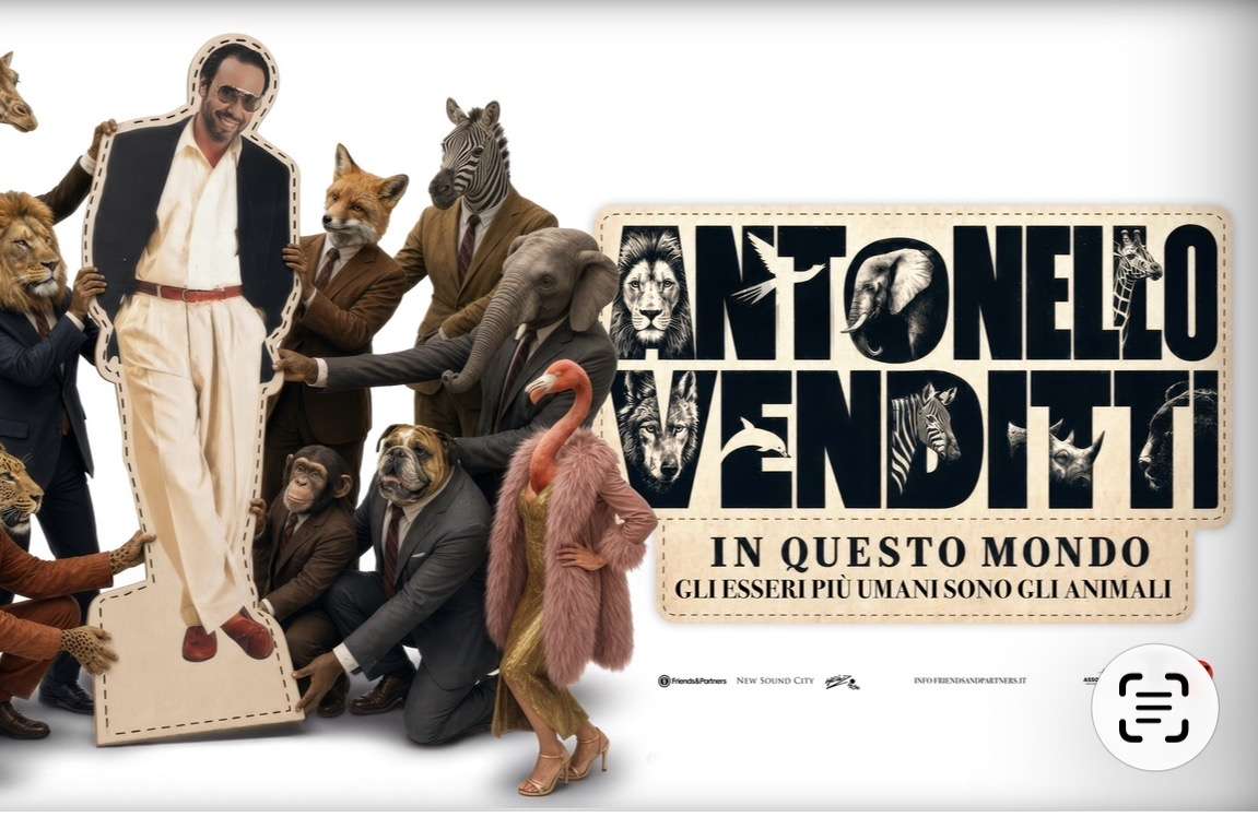 Antonello Venditti tornerà in concerto all’Inalpi Arena di Torino il 9 aprile 2027