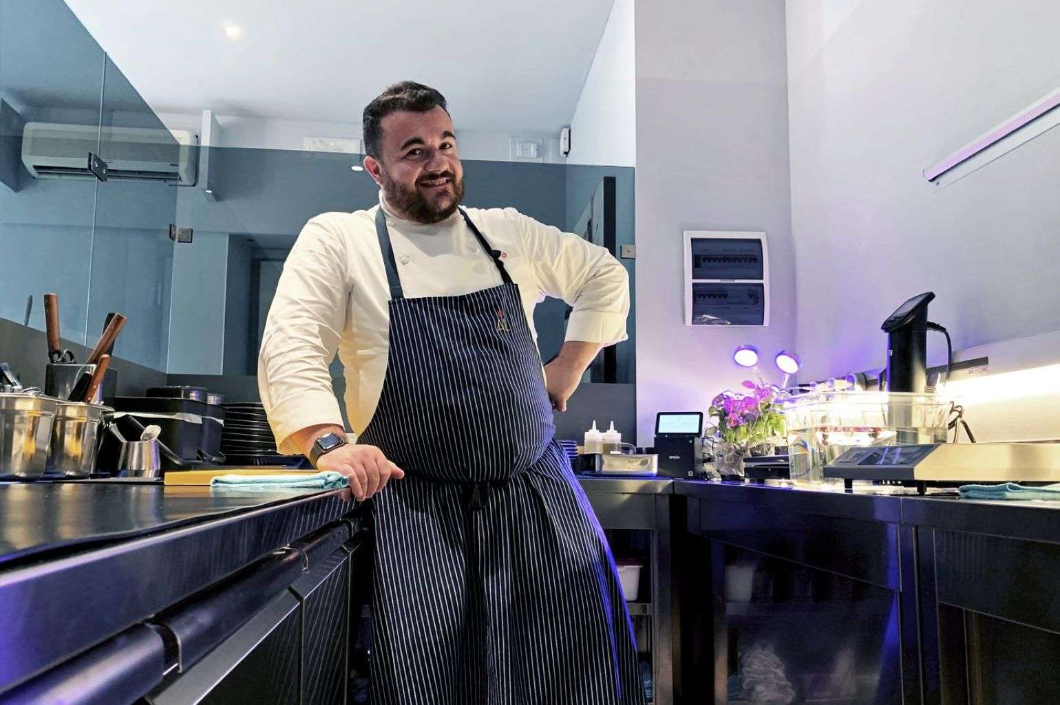 Chef Andrea Larossa che bomba! Porta il suo ristorante da Alba a Torino