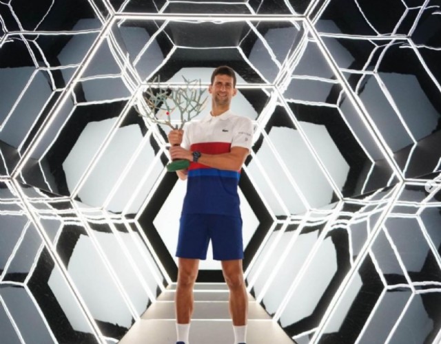 Djokovic asfalta Rublev e si assicura il posto alla semifinale di sabato