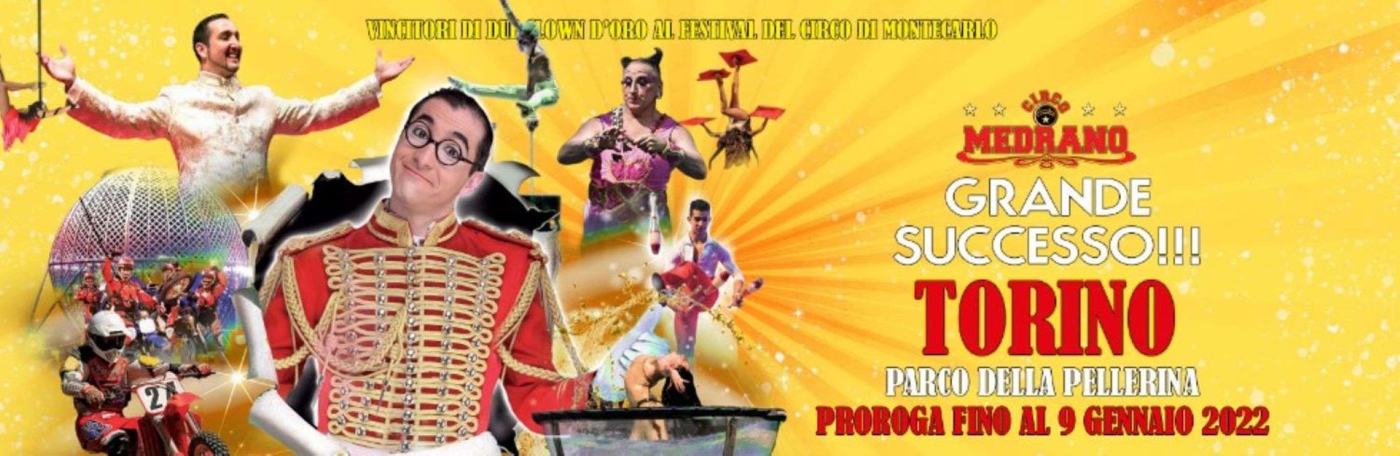Il Circo Medrano protagonista alla Pellerina fino al 9 gennaio