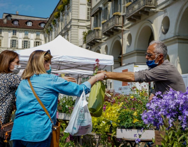 Agriflor torna in piazza Vittorio per la sua prima edizione del 2022