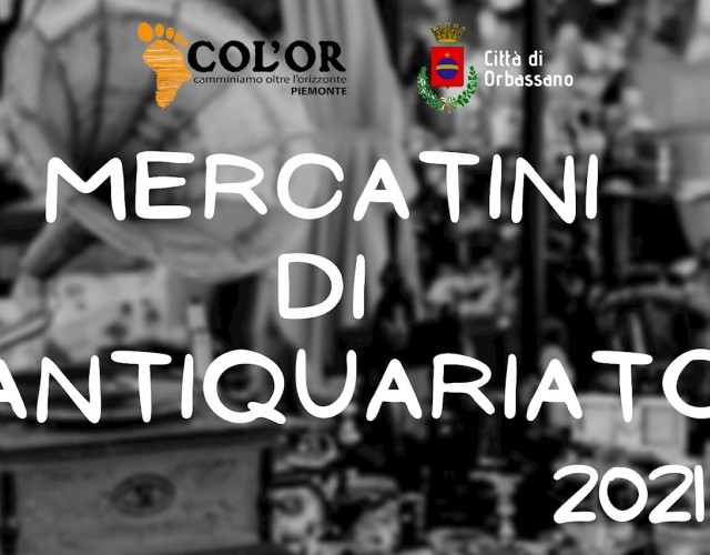 A Orbassano tornano i Mercatini dell'Antiquariato dedicati a chi ama lo shopping