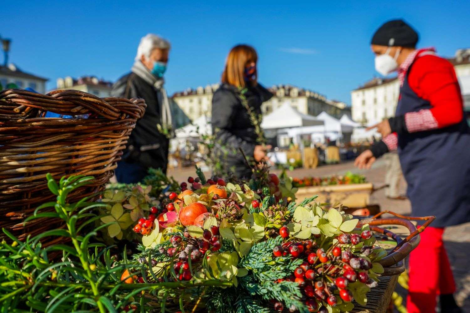 In piazza Vittorio domenica torna l'appuntamento con i colori di Agriflor