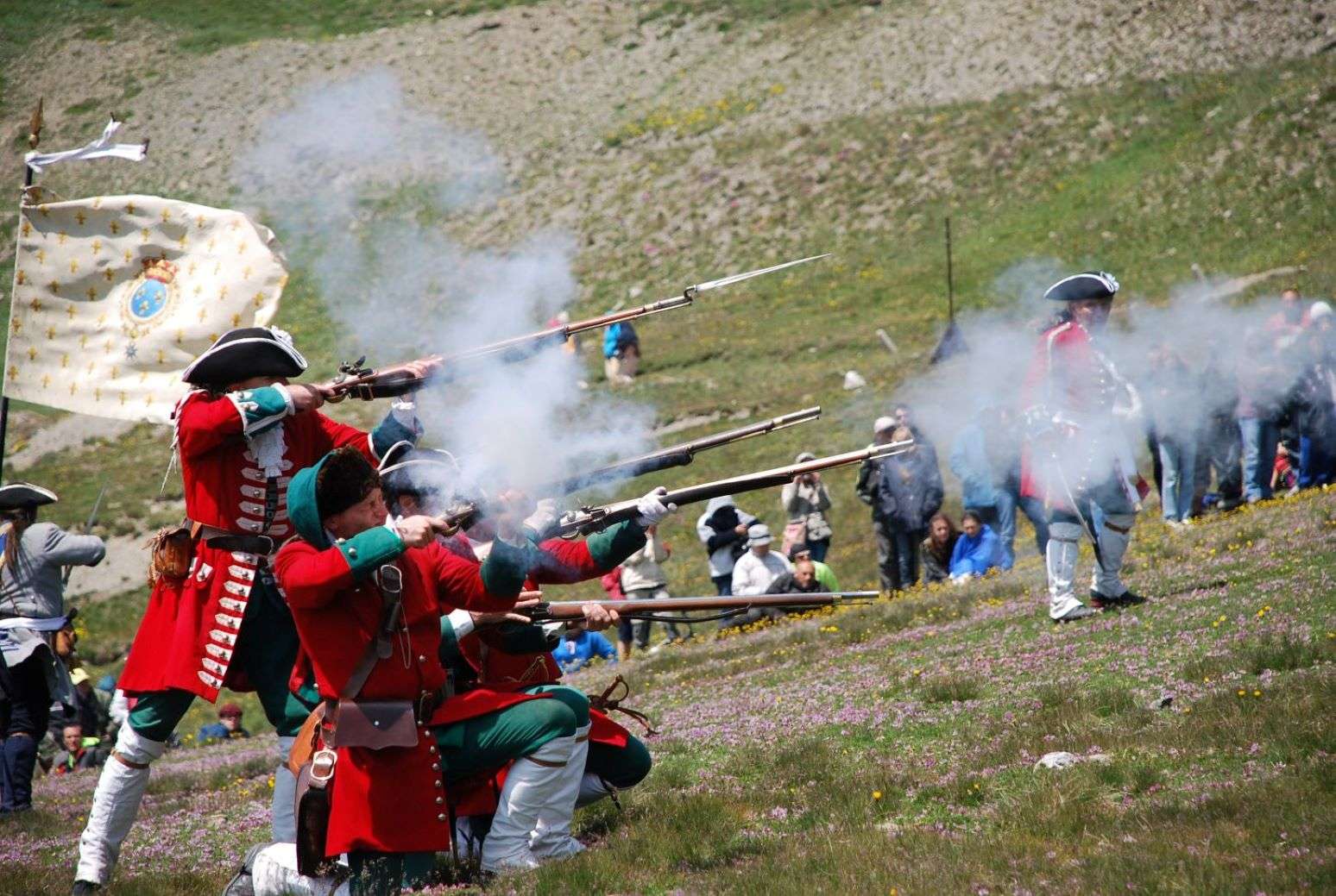 Indietro nel tempo, c'è la rievocazione della battaglia dell'Assietta